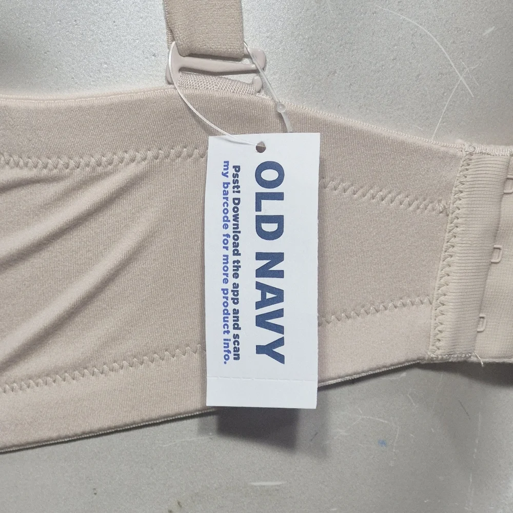 42DD Old Navy Smoothing Full-Coverage‎ Underwire Bra Beige NWT